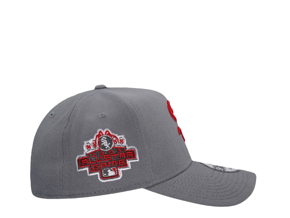 New Era Chicago White Sox All Star Game 2003 Concrete Red Edition 9Forty A Frame Snapback Casquette