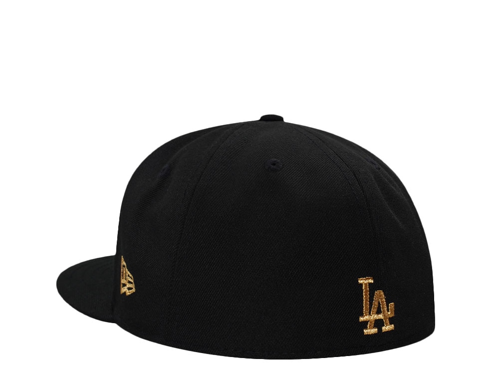 New Era Los Angeles Dodgers Ohtani 24K Gold Black Prime Edition 59Fifty Fitted Casquette
