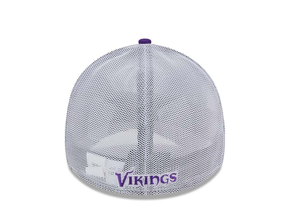 New Era Minnesota Vikings Heather Trucker Two Tone Edition 39Thirty Stretch Casquette