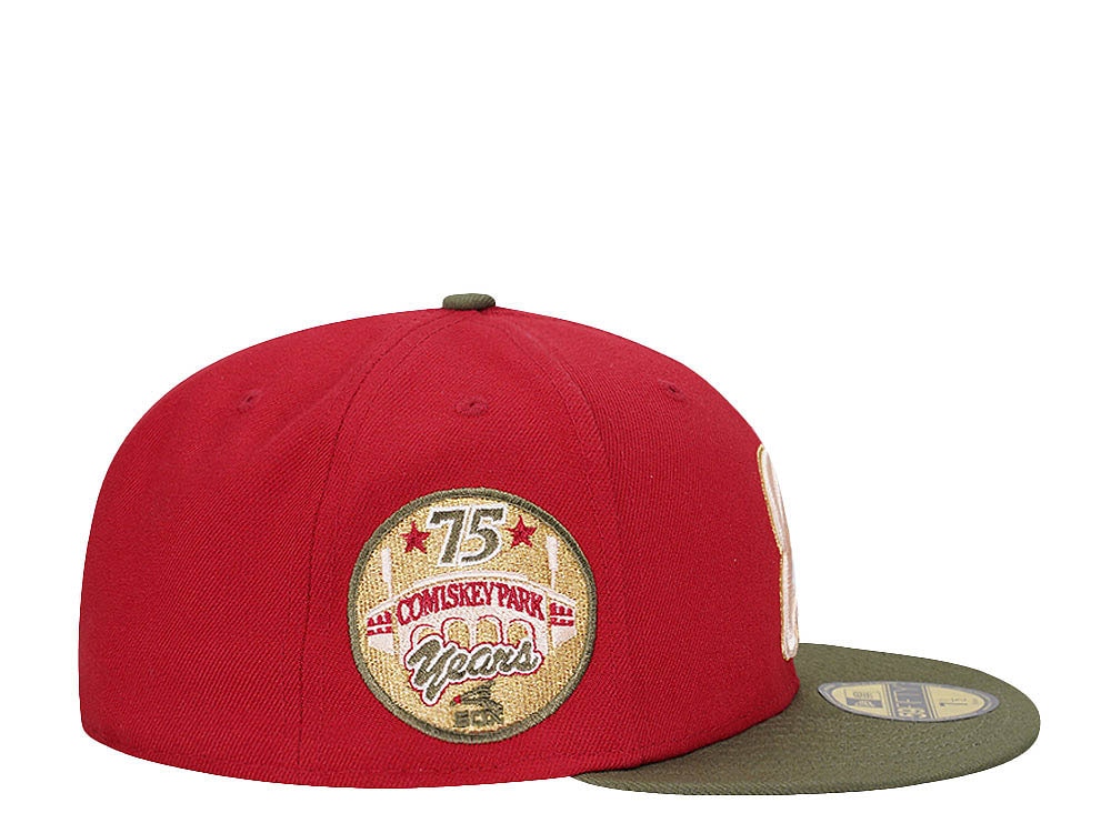 New Era Chicago White Sox 75 Years Comiskey Park Two Tone Prime Edition 59Fifty Fitted Casquette