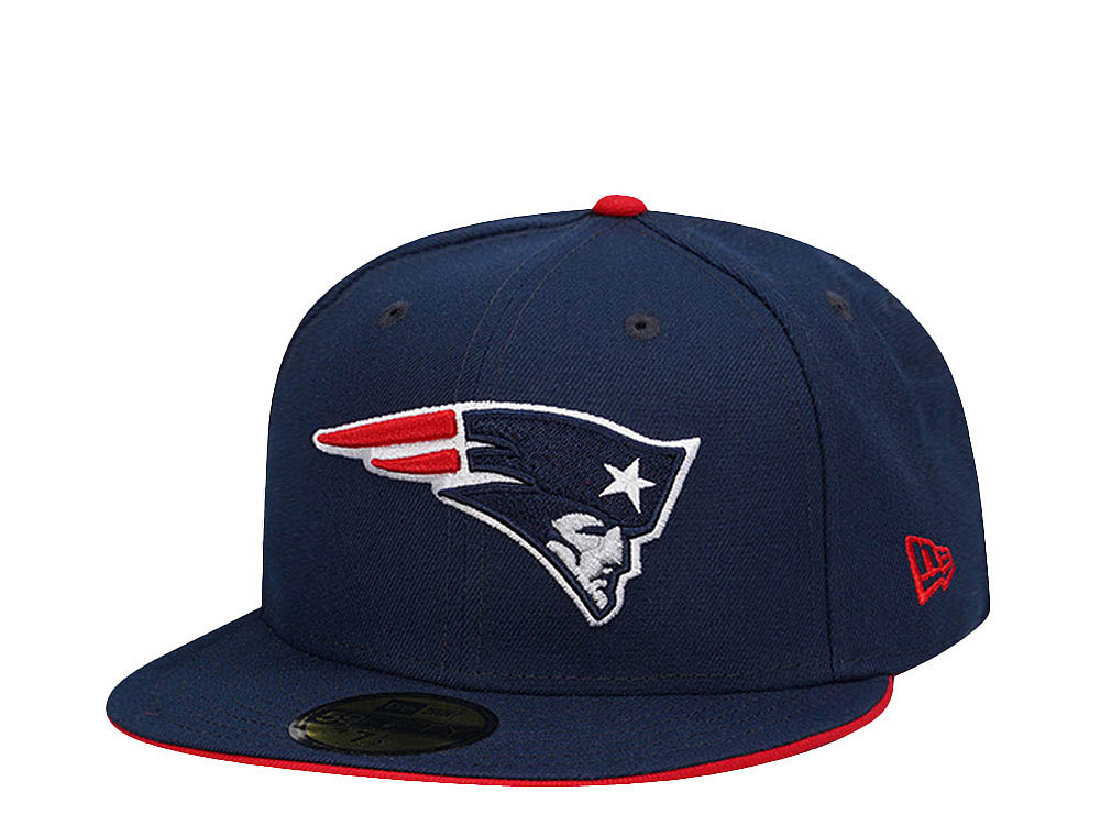 New Era New England Patriots Blue and Red Edition 59Fifty Fitted Casquette