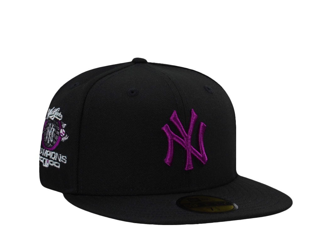 New Era New York Yankees World Series Champions 2000  Black Prime Edition 59Fifty Fitted Casquette