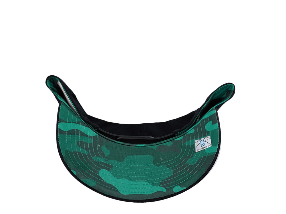 Mitchell & Ness Boston Celtics 404 Club Camo Black Edition Pro Pinch Fit Snapback Casquette