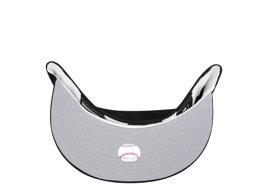 New Era Oakland Athletics 30th Anniversary Black Silver Color Flip Edition 59Fifty Fitted Casquette