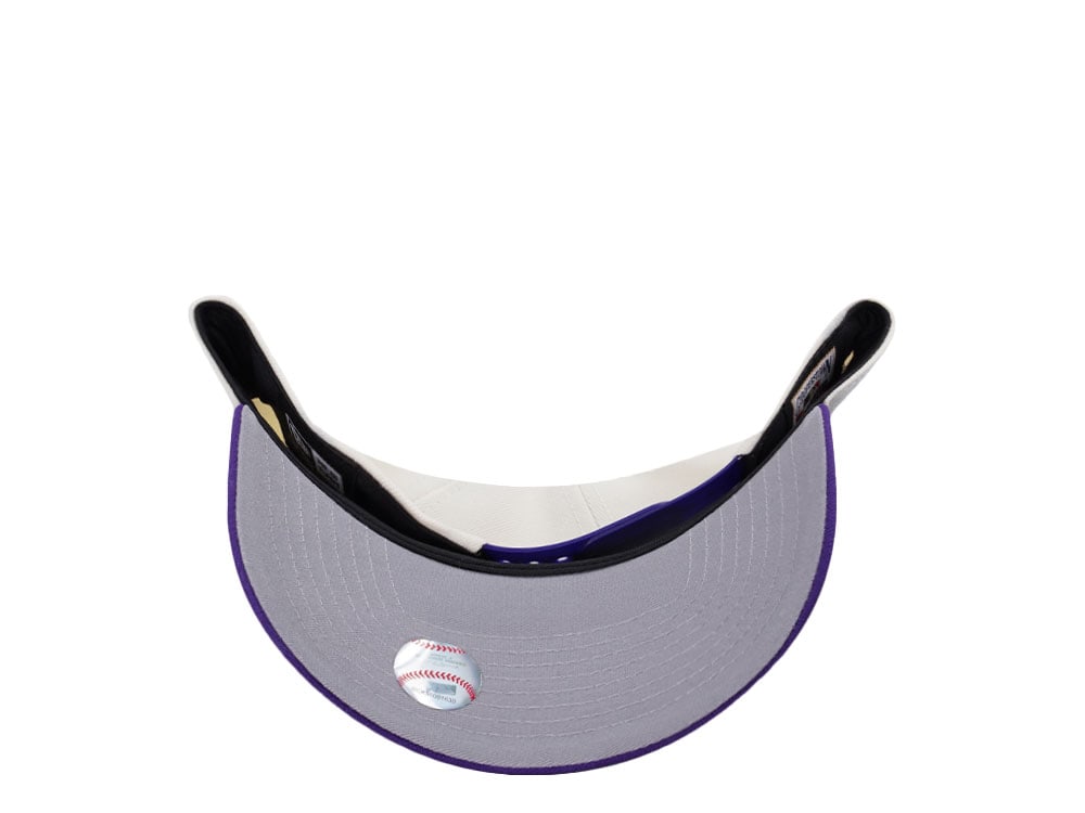 New Era Colorado Rockies 25th Anniversary Chrome Two Tone Edition 9Forty A Frame Snapback Casquette