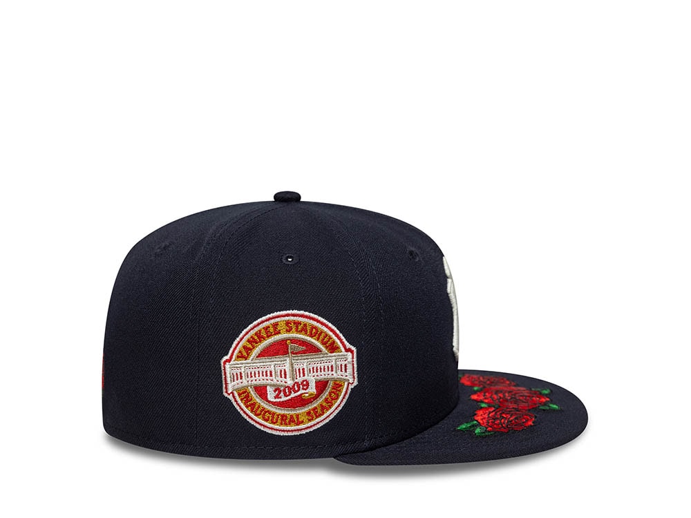 New Era New York Yankees Inaugural Season 2009 Floral Navy Prime Edition 59Fifty Fitted Casquette