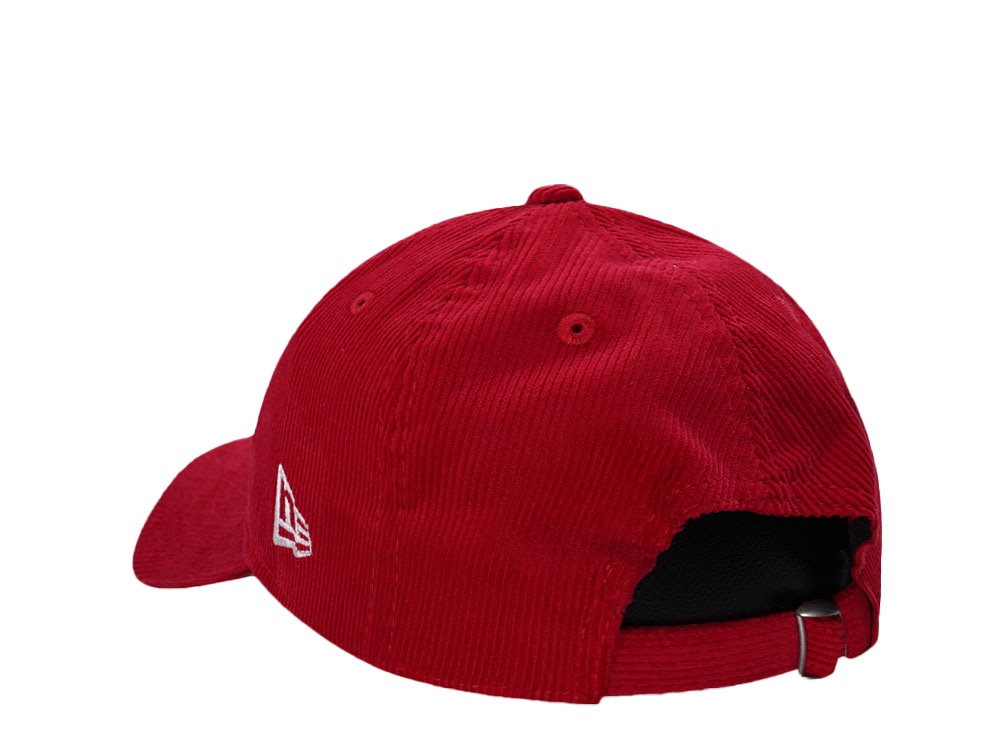 New Era Dayton Marcos Corduroy Red Prime Edition 9Twenty Adjustable Casquette