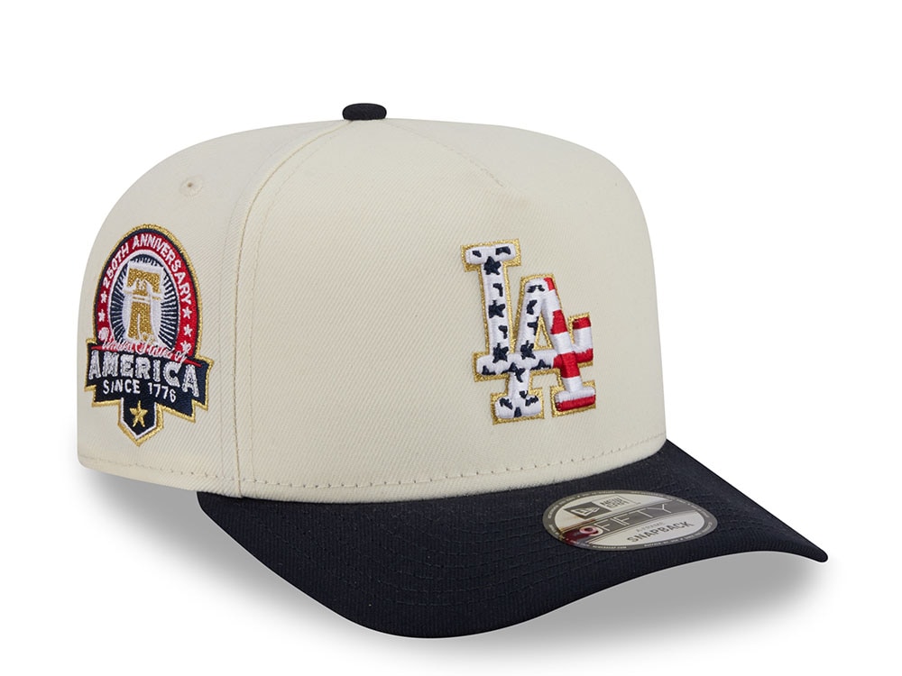 New Era Los Angeles Dodgers America 250th Anniversary Edition 9Fifty A Frame Snapback Casquette