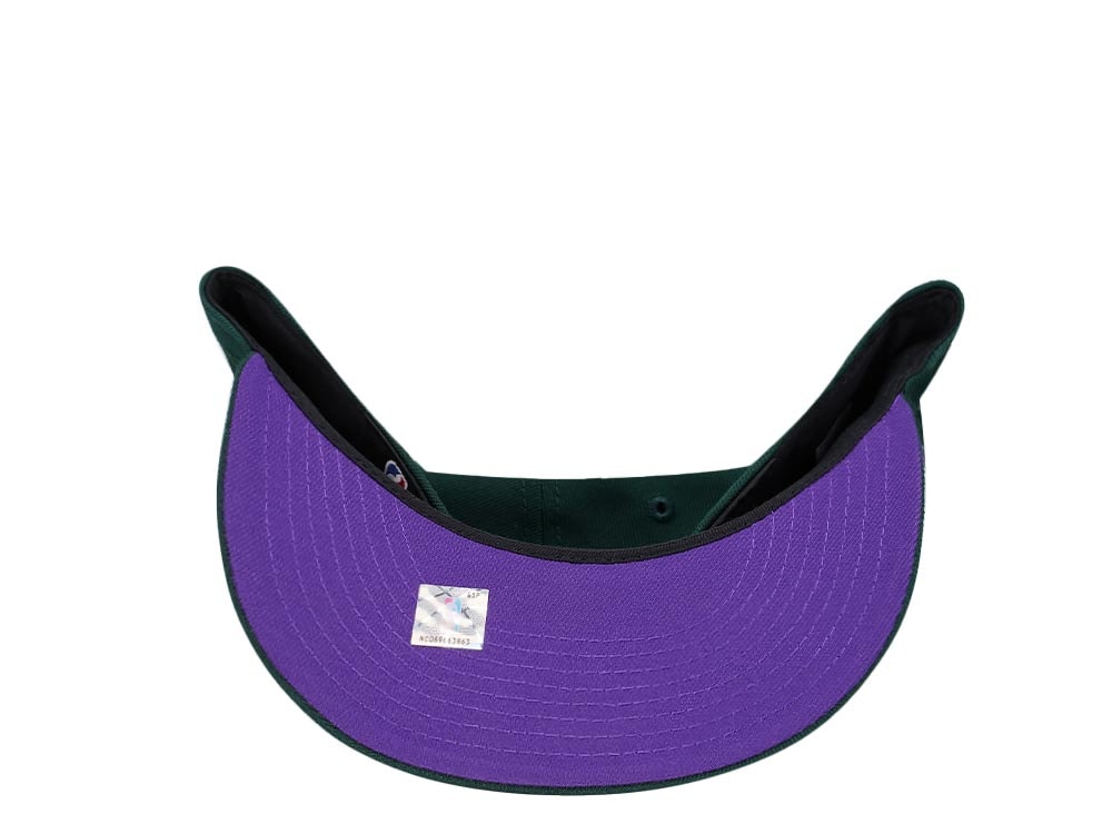 New Era Milwaukee Bucks Green Purple Classic Edition 59Fifty Fitted Casquette