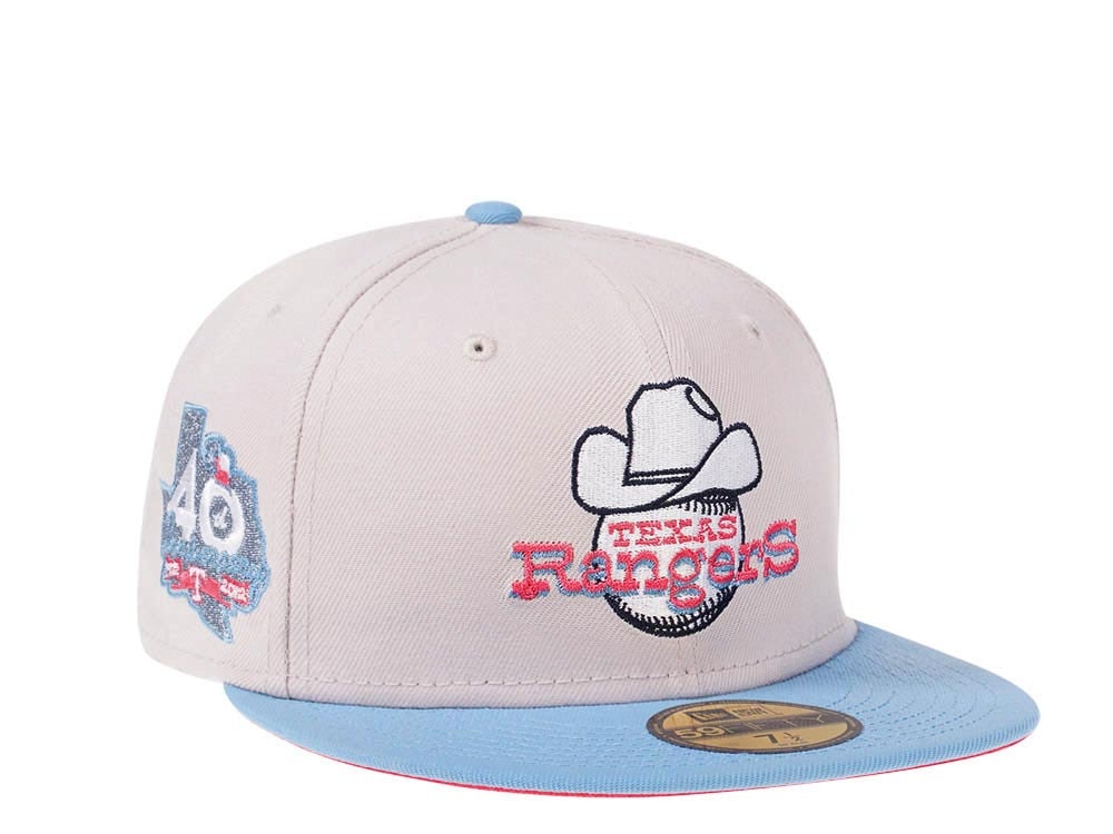 New Era Texas Rangers 40th Anniversary Iced Lava Edition 59Fifty Fitted Casquette