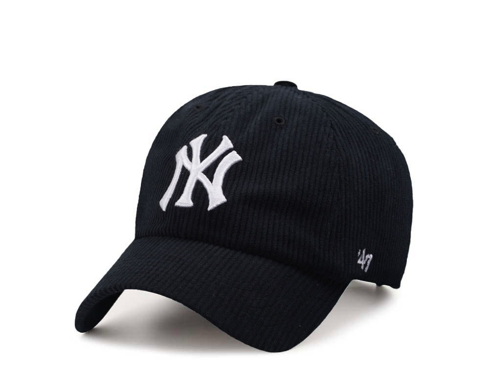 47Brand New York Yankees Black Cord Clean up Snapback Casquette