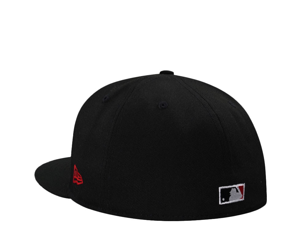New Era New York Yankees Subway Series 2009 Black and Red Edition 59Fifty Fitted Casquette