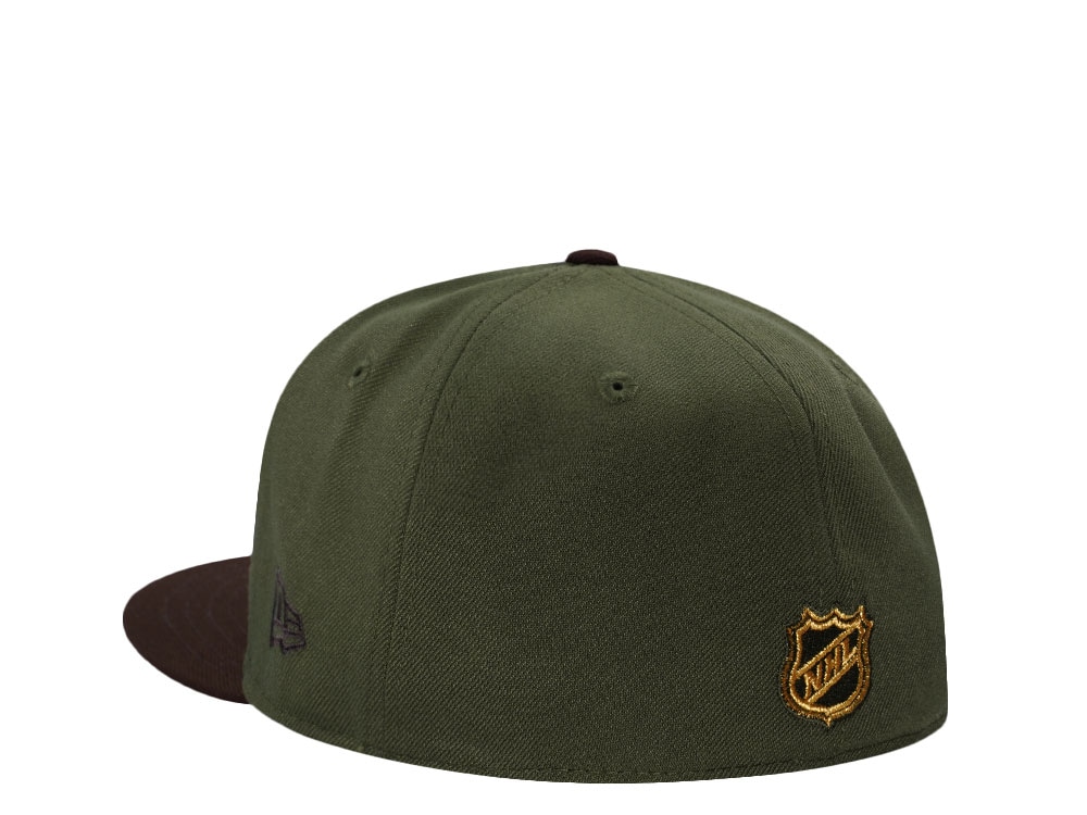 New Era Pittsburgh Penguins Stadium Series 2017 Rifle Green Two Tone Edition 59Fifty Fitted Casquette