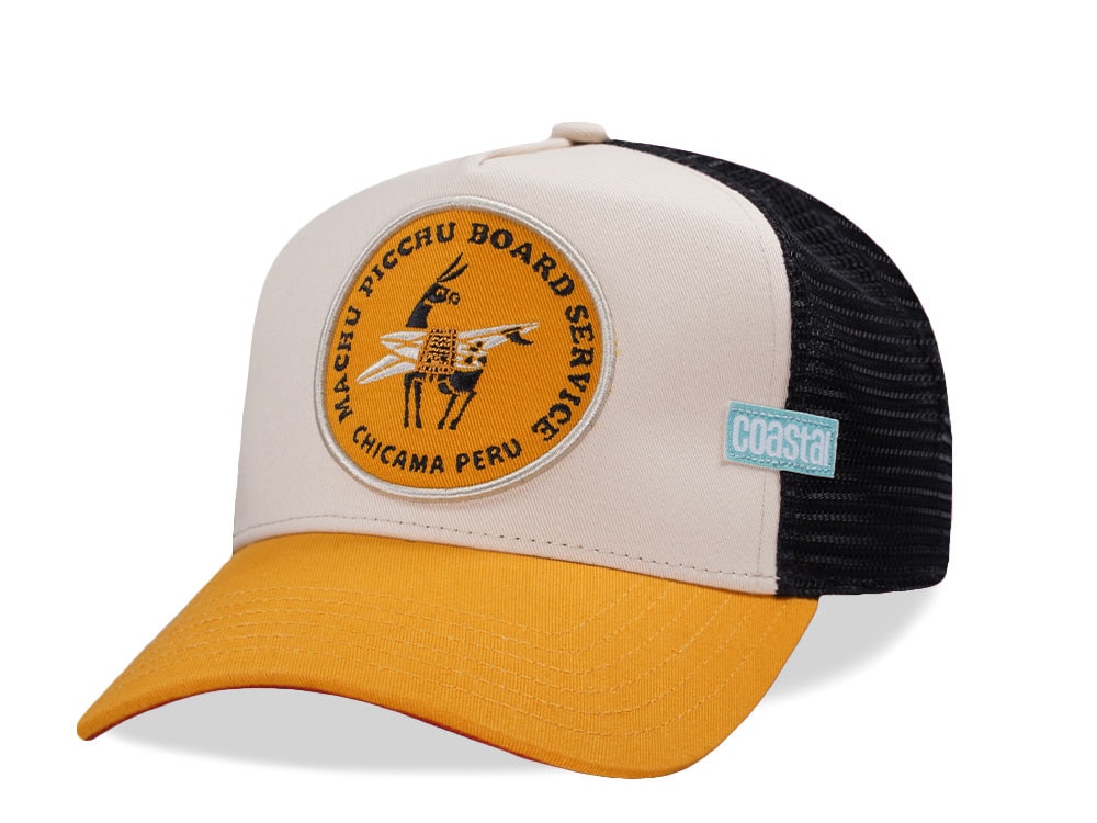 Djinns Machu Piccu Board Service Sand Black Trucker Snapback Casquette