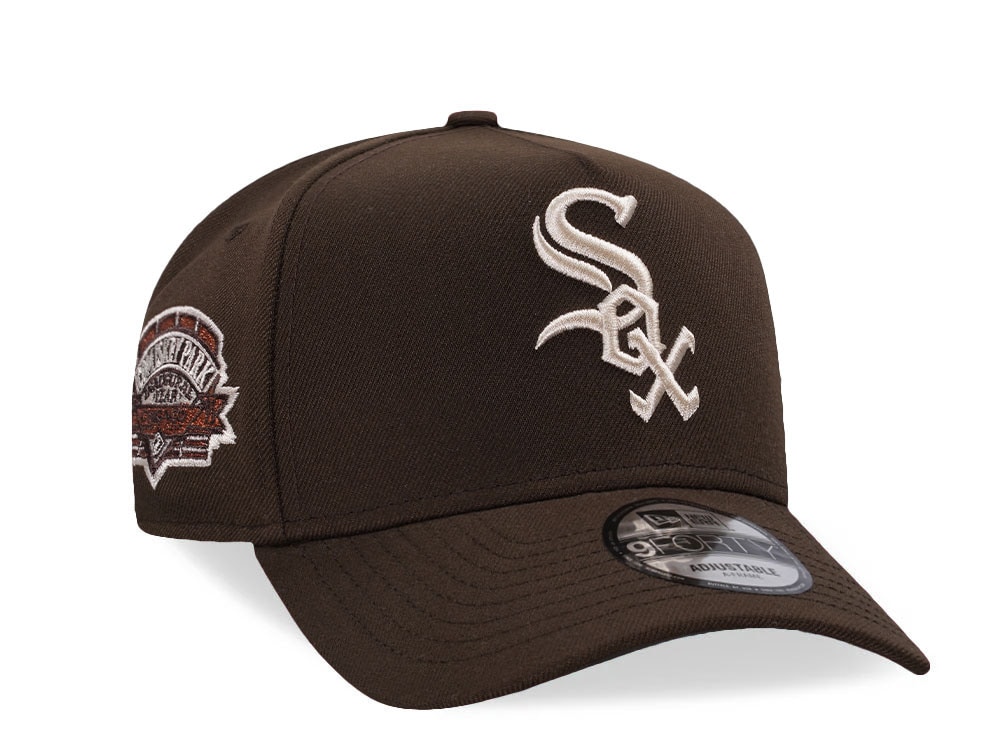 New Era Chicago White Sox Comiskey Park Walnut Copper Prime Edition 9Forty A Frame Snapback Casquette