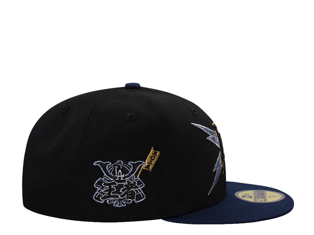 New Era Los Angeles Dodgers Black Two Tone Edition 59Fifty Fitted Casquette