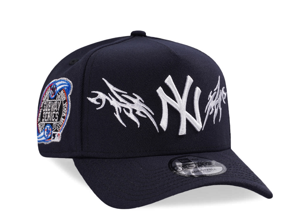 New Era New York Yankees Subway Series Tribal Navy Prime Edition 9Forty A Frame Snapback Casquette