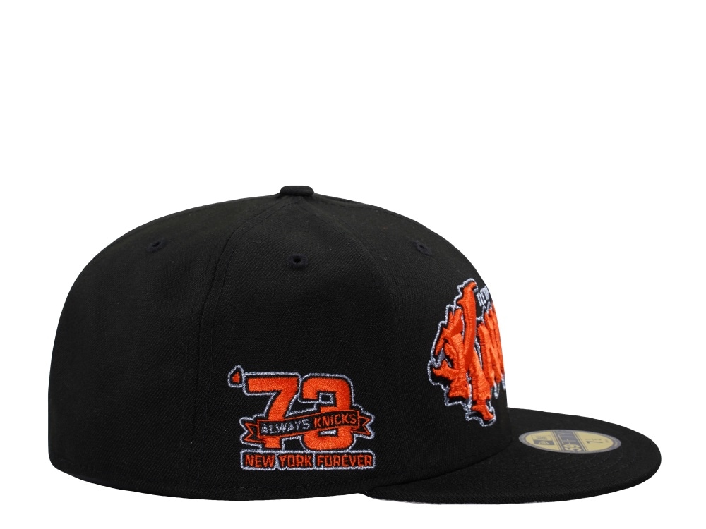 New Era New York Knicks 1973 Black Prime Edition 59Fifty Fitted Casquette
