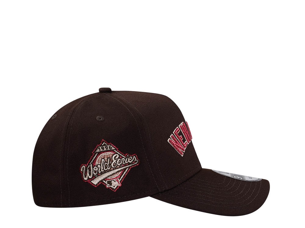 New Era New York Yankees World Series 1996 Brown Burnt Edition  9Forty Snapback Casquette