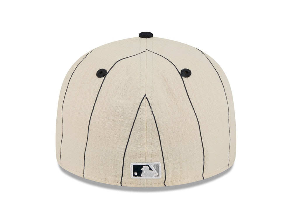 New Era New York Yankees Linen Two Tone Edition 59Fifty Retro Crown Fitted Casquette