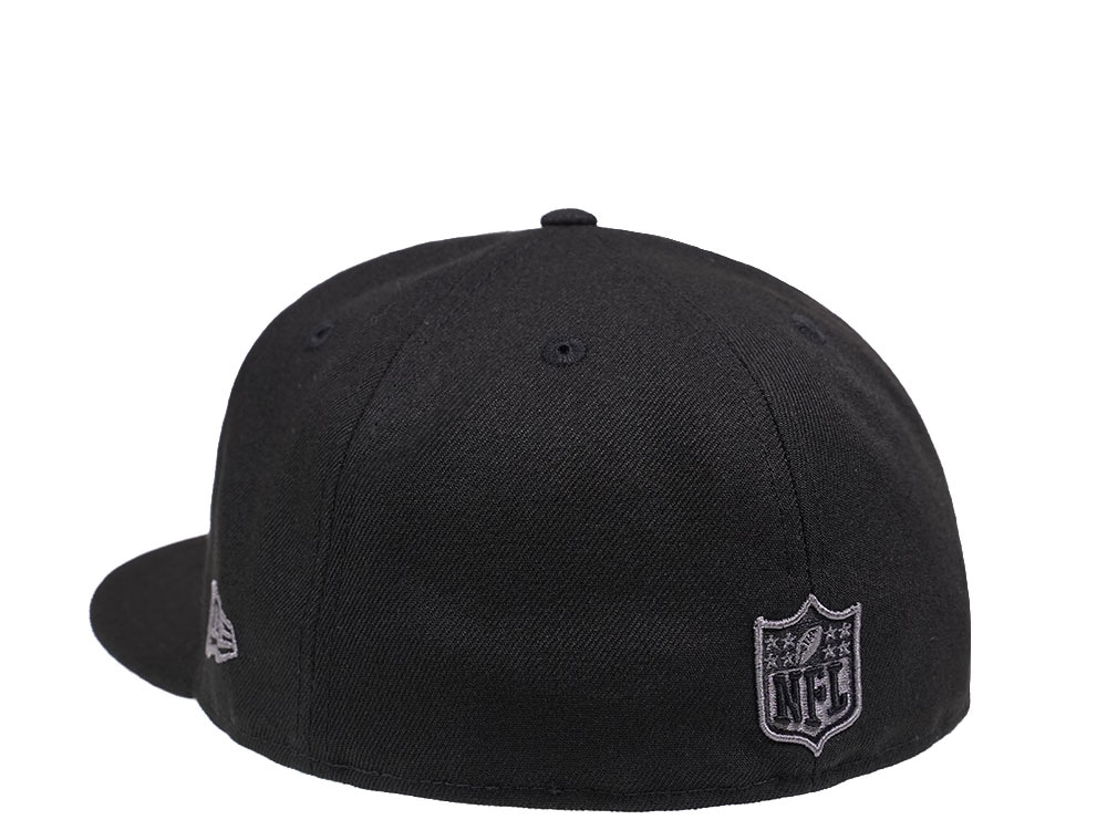 New Era Baltimore Ravens Black and Gray Edition 59Fifty Fitted Casquette