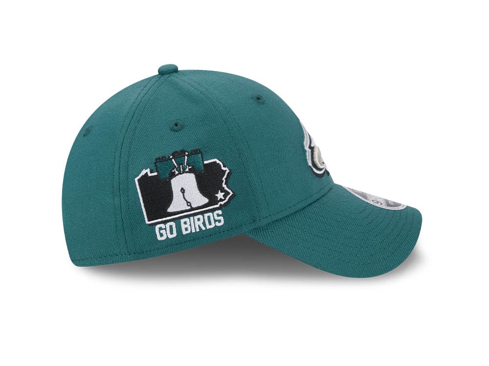 New Era Philadelphia Eagles NFL24 Draft 9Forty Stretch Snapback Casquette