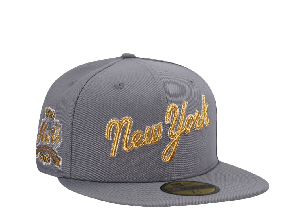 New Era New York Mets 40th Anniversary Gray Prime Edition 59Fifty Fitted Casquette