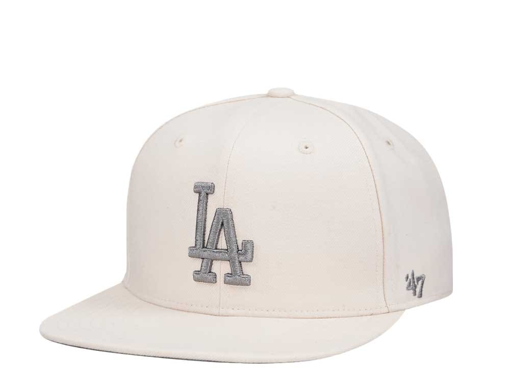 47Brand Los Angeles Dodgers Ballpark Natural Captain MVP Snapback Casquette
