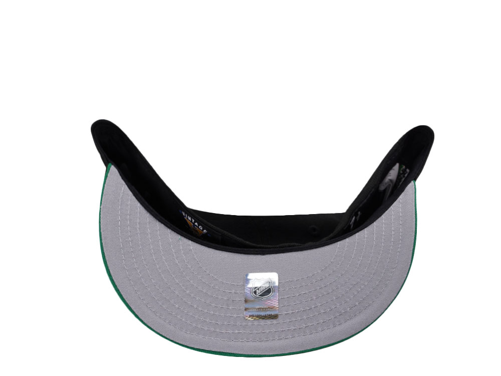 New Era Minnesota North Stars 25th Anniversary Black Two Tone Edition 59Fifty Fitted Casquette