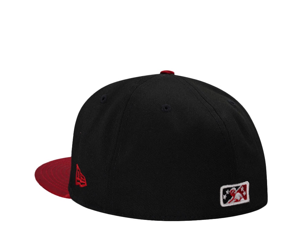 New Era Fayetteville Woodpeckers Horror Pack Satin Brim Edition 59Fifty Fitted Casquette