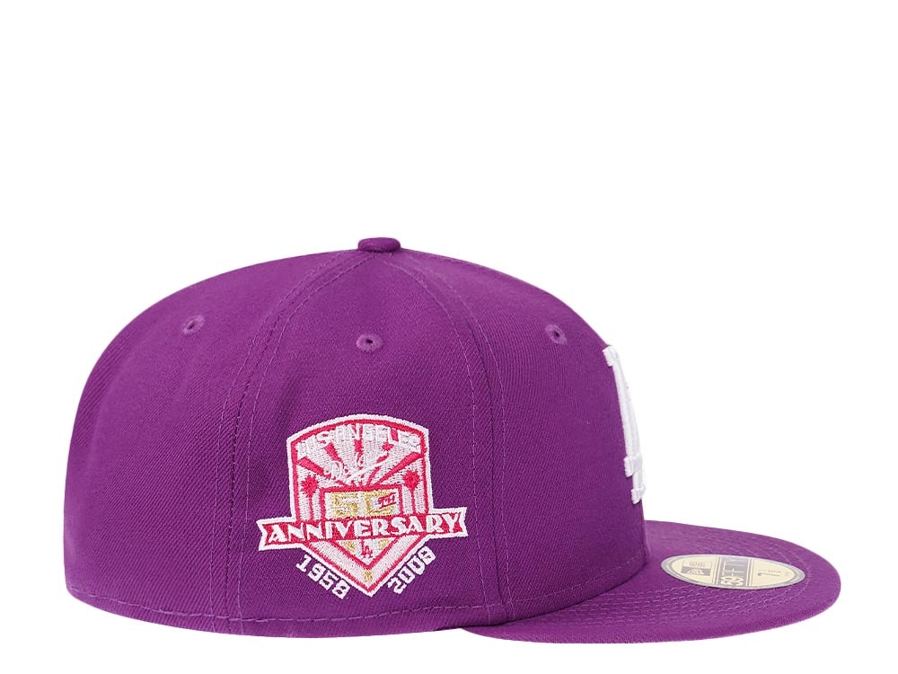 New Era Los Angeles Dodgers 50 Anniversary 1958-2008 59Fifty Fitted Casquette