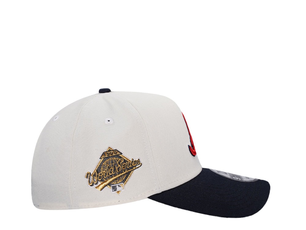 New Era Atlanta Braves World Series 1995 Chrome Edition 9Forty A Frame Snapback Casquette