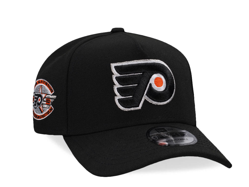 New Era Philadelphia Flyers All Star Game 1992 Black Prime Edition 9Forty A Frame Snapback Casquette