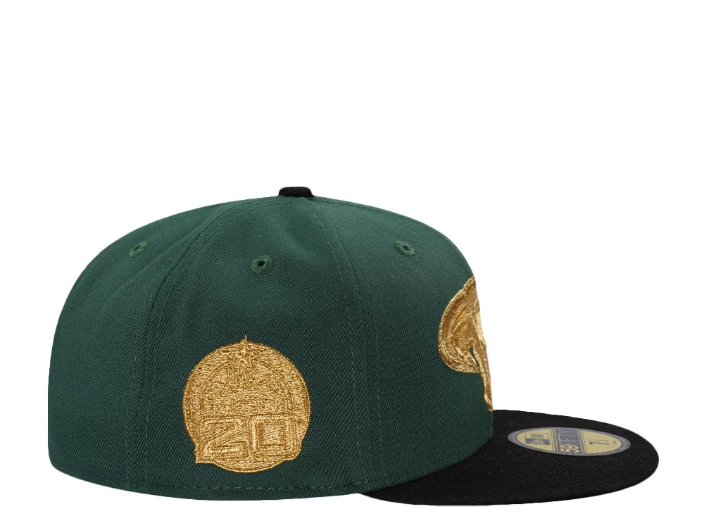 New Era Dallas Stars 20th Anniversary Green Two Tone Edition 59Fifty Fitted Casquette