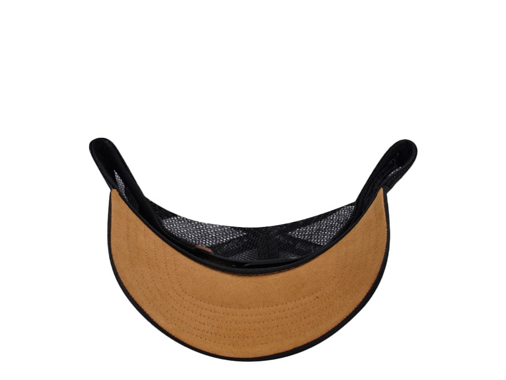 Djinns Lazy Sunday Classic Black Trucker Snapback Casquette