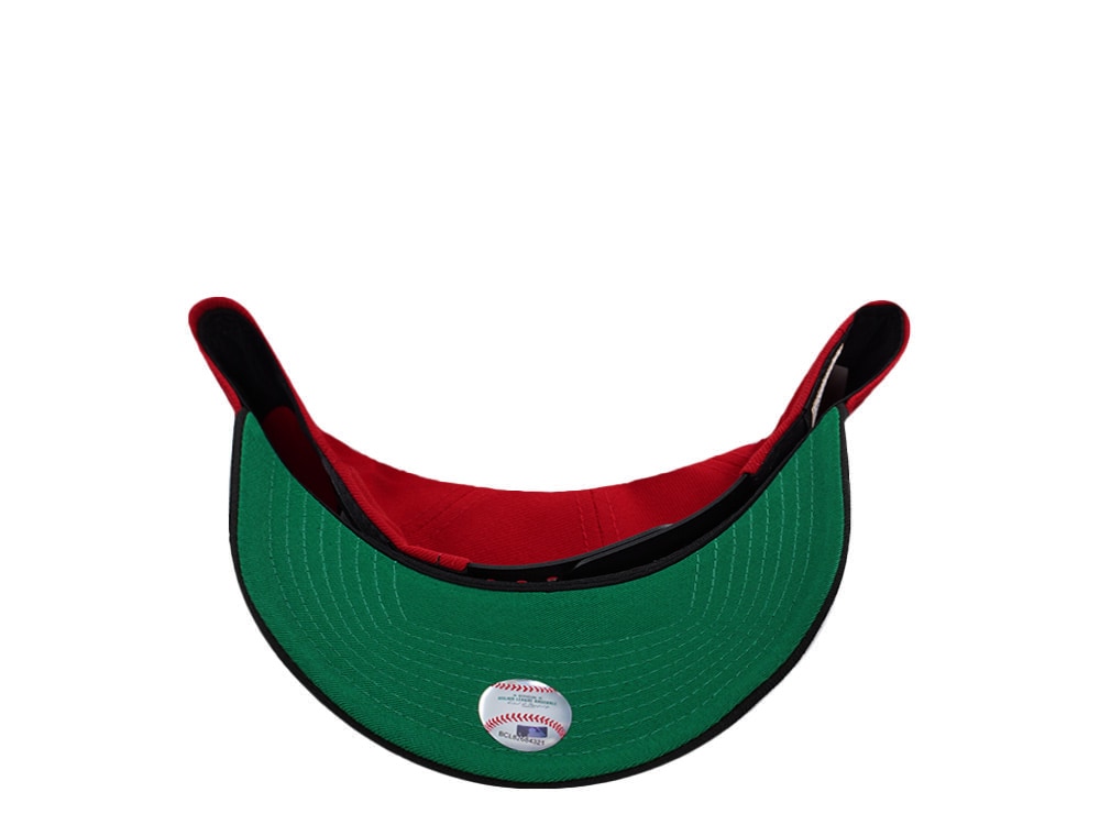 New Era Oakland Athletics World Series 1989 Scarlet Two Tone Edition 9Forty A Frame Snapback Casquette