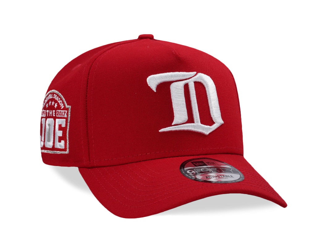 New Era Detroit Red Wings Farewell Season Scarlet Prime Edition 9Forty A Frame Snapback Casquette