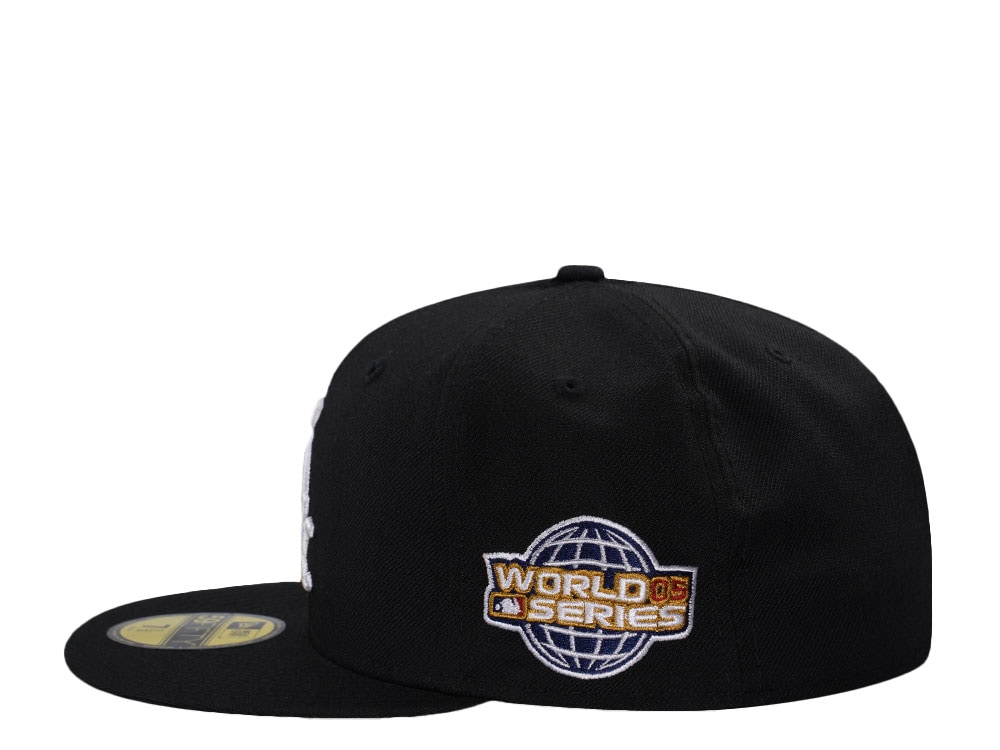 New Era Chicago White Sox World Series 2005 Wool Black Prime Edition 59Fifty Fitted Casquette