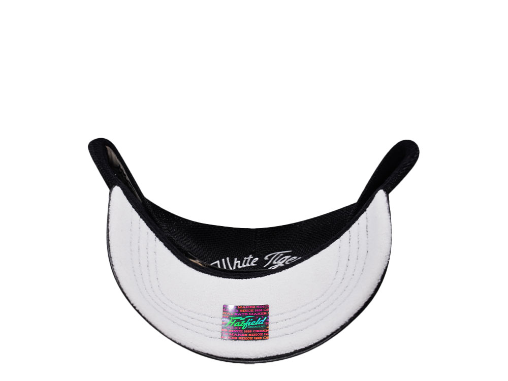 Hatfield White Tiger Black White Trucker Snapback Casquette