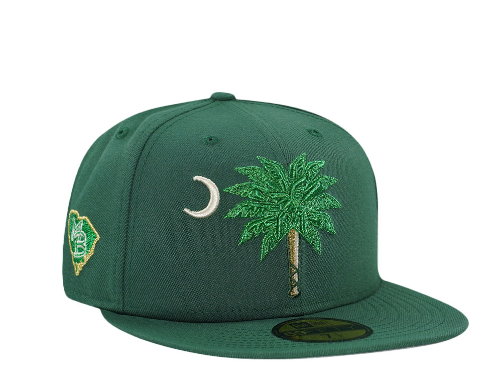 New Era Myrtle Beach Metallic Green Edition 59Fifty Fitted Casquette