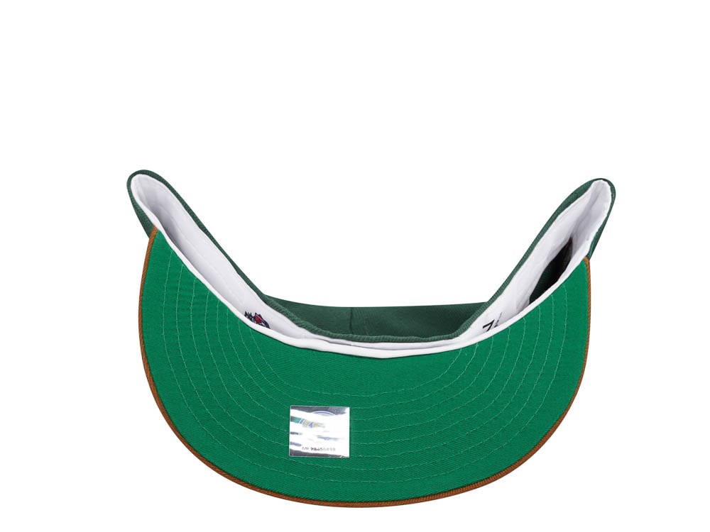 New Era Buffalo Bisons Green Copper Metallic Elite Two Tone Edition 59Fifty Fitted Casquette
