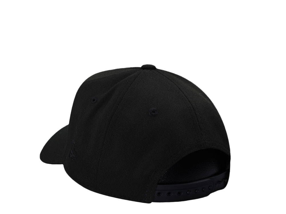 New Era Los Angeles Dodgers 40th Anniversary Black Out Red Edition 9Forty A Frame Snapback Casquette