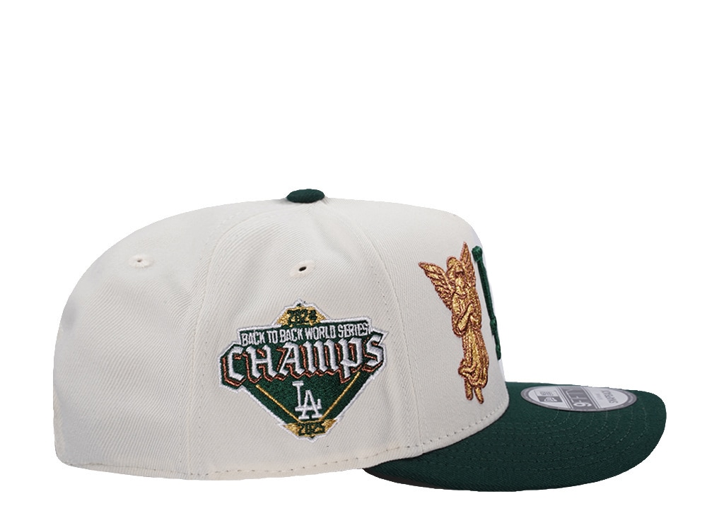 New Era Los Angeles Dodgers World Series 2025 Angel Chrome Two Tone Edition 9Fifty A Frame Snapback Casquette