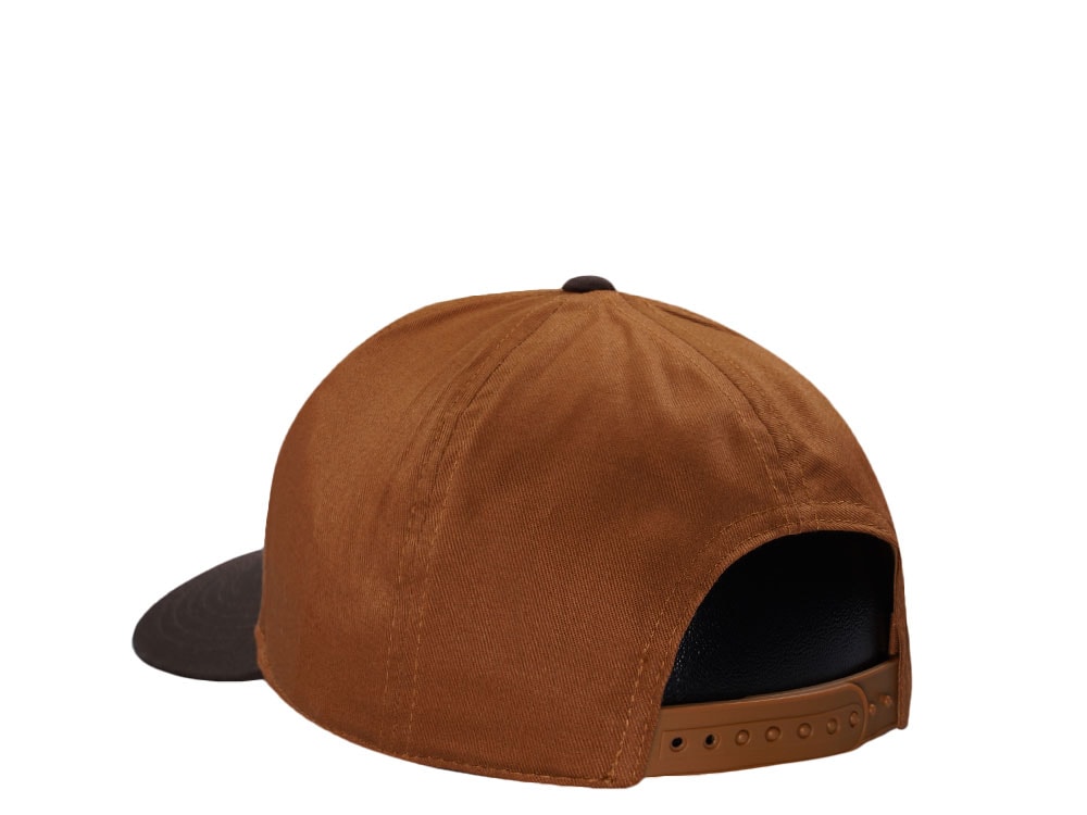 John Deere Embroidered Silhouette Brown Classic Snapback Casquette