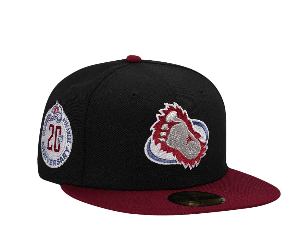 New Era Colorado Avalanche 20th Anniversary Two Tone Throwback Edition 59Fifty Fitted Casquette