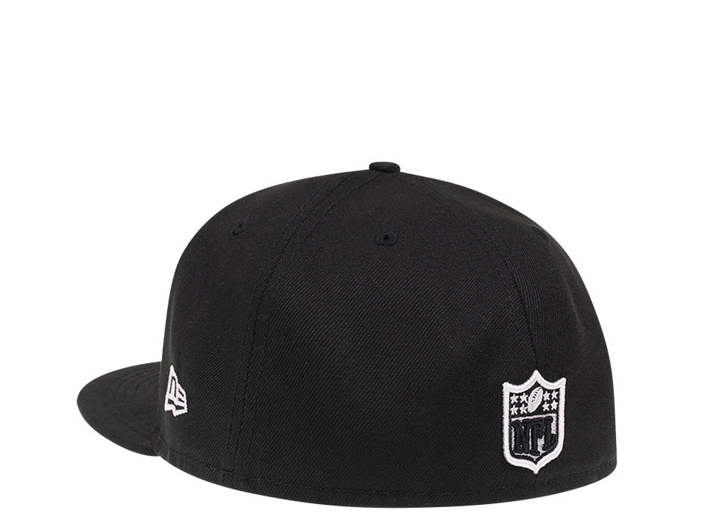 New Era Las Vegas Raiders Citruspop Patch Super Bowl XVIII 59fifty Fitted Casquette