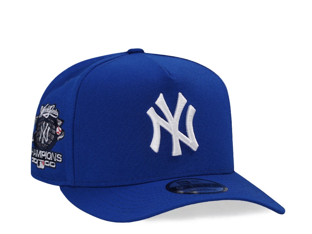 New Era New York Yankees World Series Champions 2000 Blue Prime Edition 9Fifty A Frame Snapback Casquette