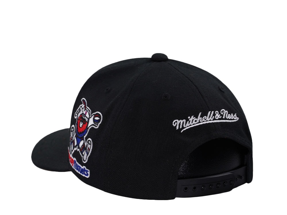 Mitchell & Ness Denver Nuggets Hardwood Classic Pro Crown Fit Black Snapback Casquette