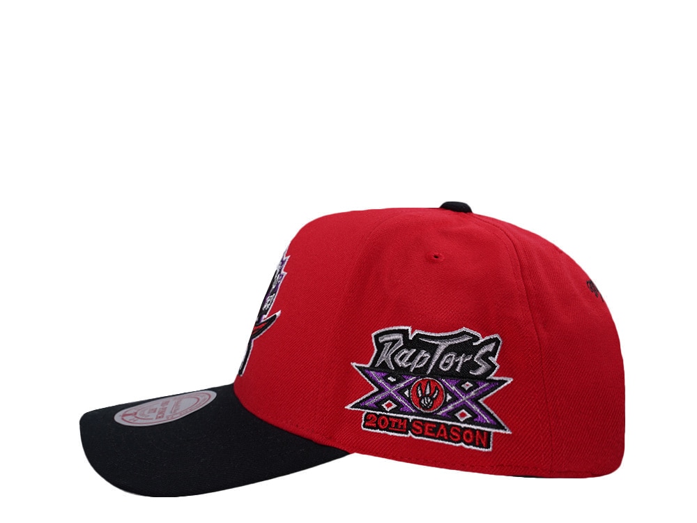 Mitchell & Ness Toronto Raptors NBA In The City Red Edition Pro Pinch Fit Snapback Casquette