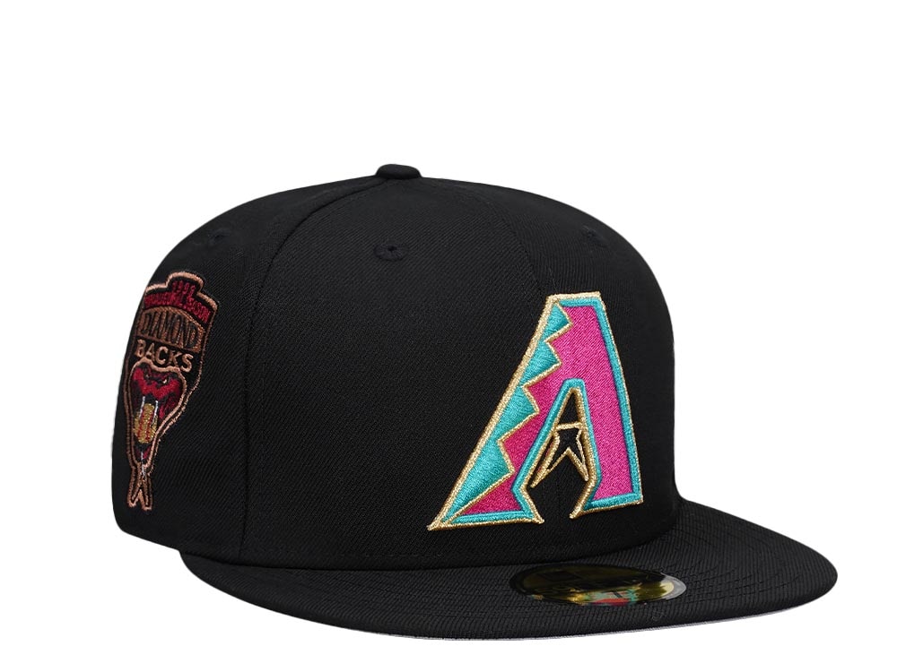 New Era Arizona Diamondbacks Inaugural Season 1998 Black Edition 59Fifty Fitted Casquette